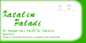 katalin paladi business card